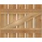 Ekena Millwork Spaced Board-n-Batten Shutters w/Z-Bar, Rough Sawn Western Red Cedar, 28 7/8W x 23H, PR RBS06Z29X023RWR - alternate 2